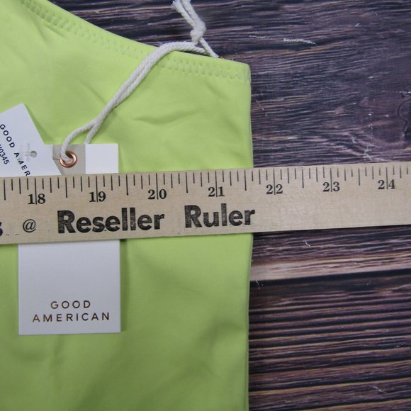 Good American NEW Womens 5XL Key Lime Scuba Swim Tank Top - Picture 4 of 8